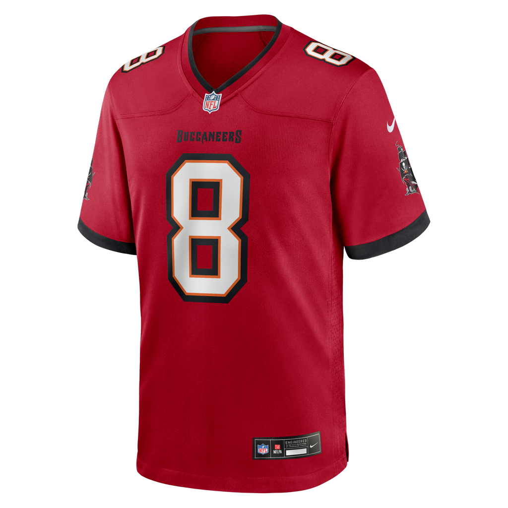 Tampa Bay Buccaneers SirVocea Dennis Red Game Football Jersey