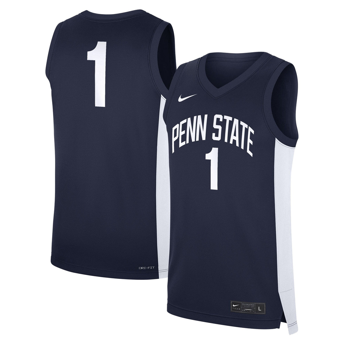 #1 Navy Penn State Nittany Lions Road Replica Jersey