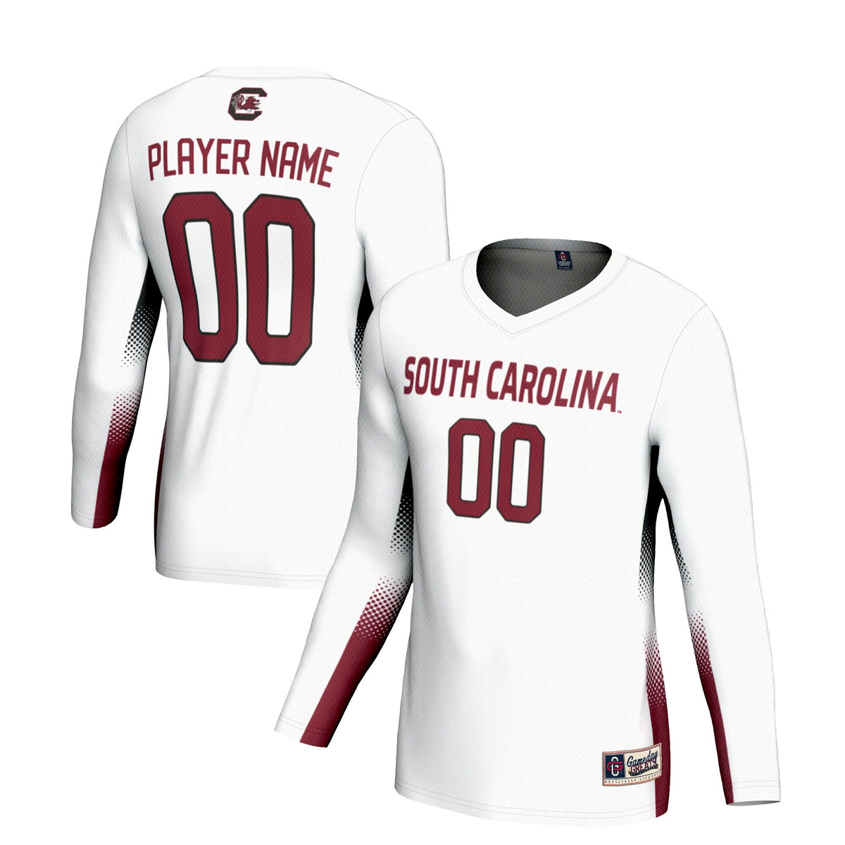 South Carolina Gamecocks NIL Lightweight Volleyball Jersey - White