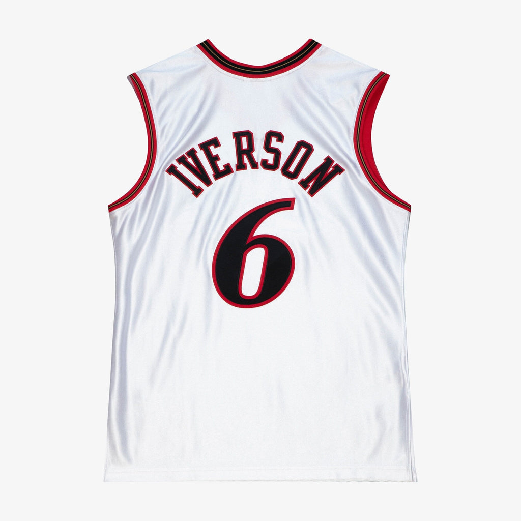 Philadelphia 76ers Allen Iverson 2002 All-Star East Jersey - White