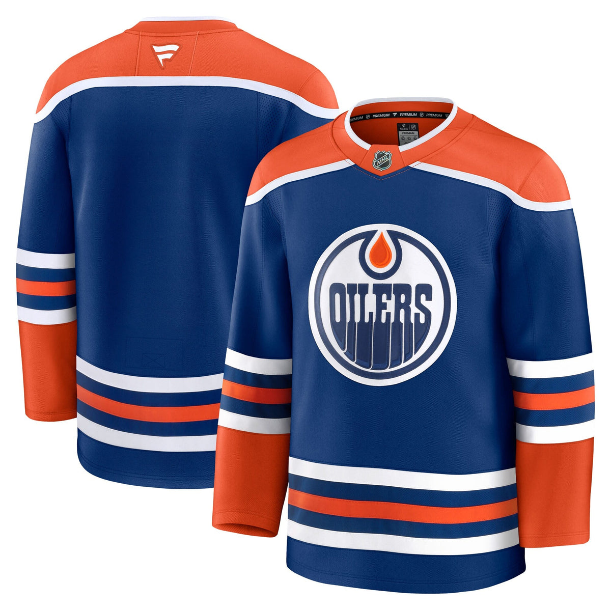 Edmonton Oilers Royal Home Premium Jersey