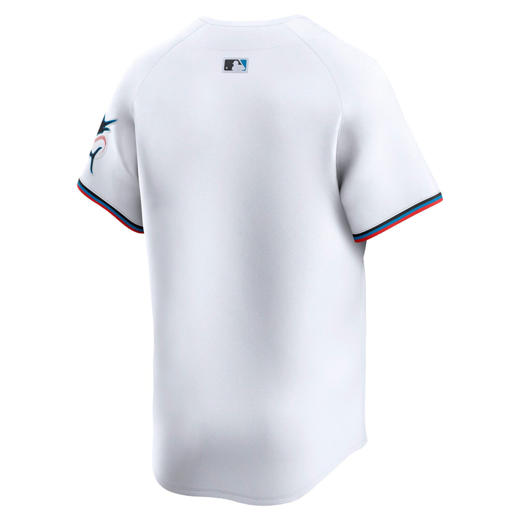Miami Marlins White Home Limited Baseball Jersey