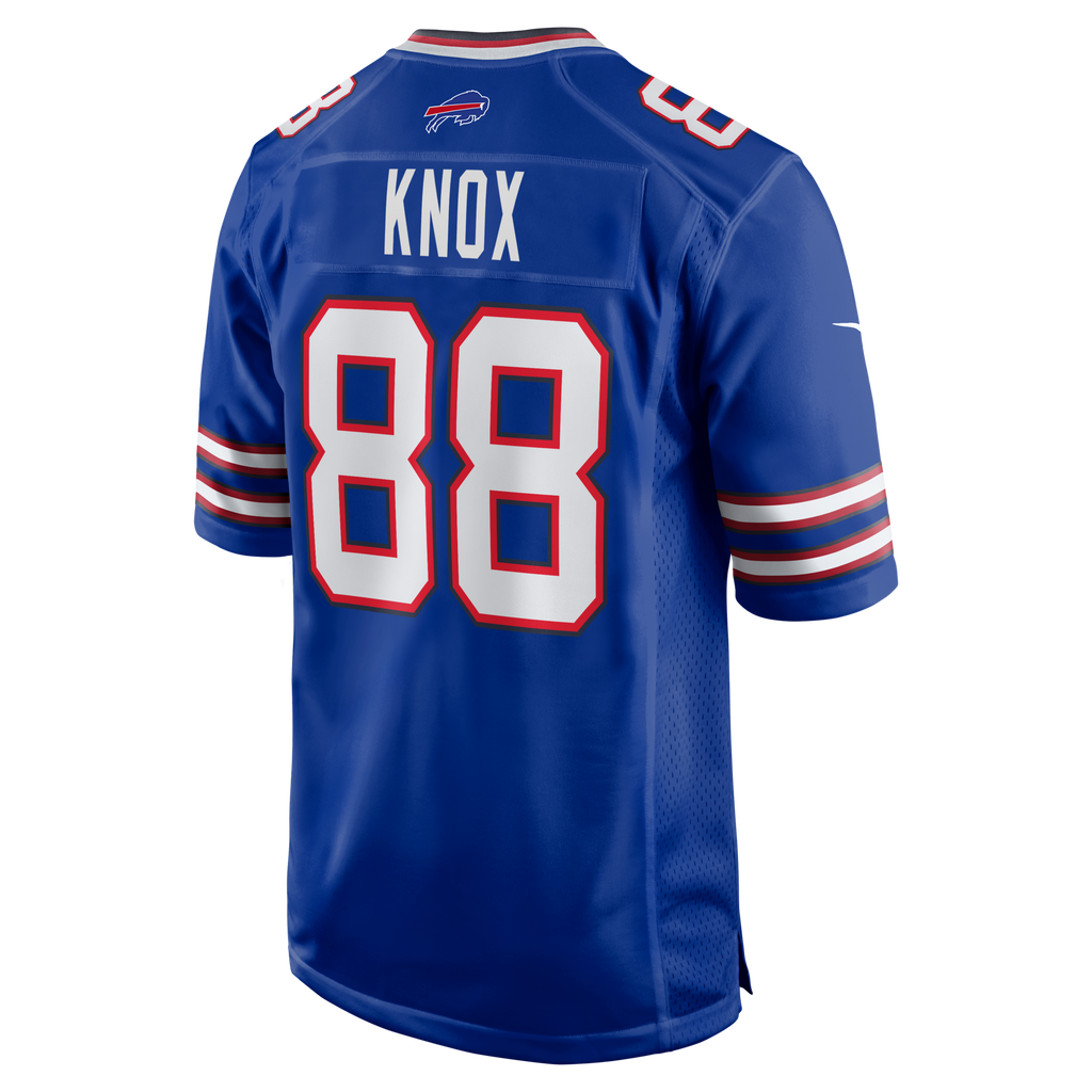 Buffalo Bills Dawson Knox Royal Game Player Football Jersey
