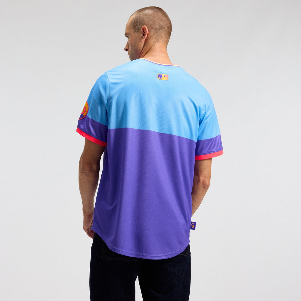 Colorado Rockies Purple/Light Blue 2025 City Connect Limited Baseball Jersey