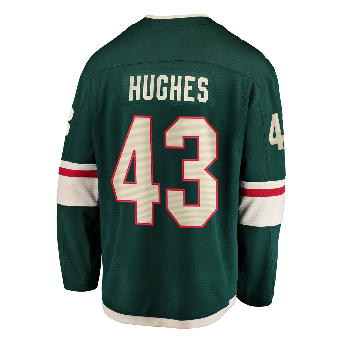 Minnesota Wild Quinn Hughes Green Home Breakaway Hockey Jersey