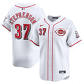 Cincinnati Reds Tyler Stephenson White Home Limited Player Baseball Jersey