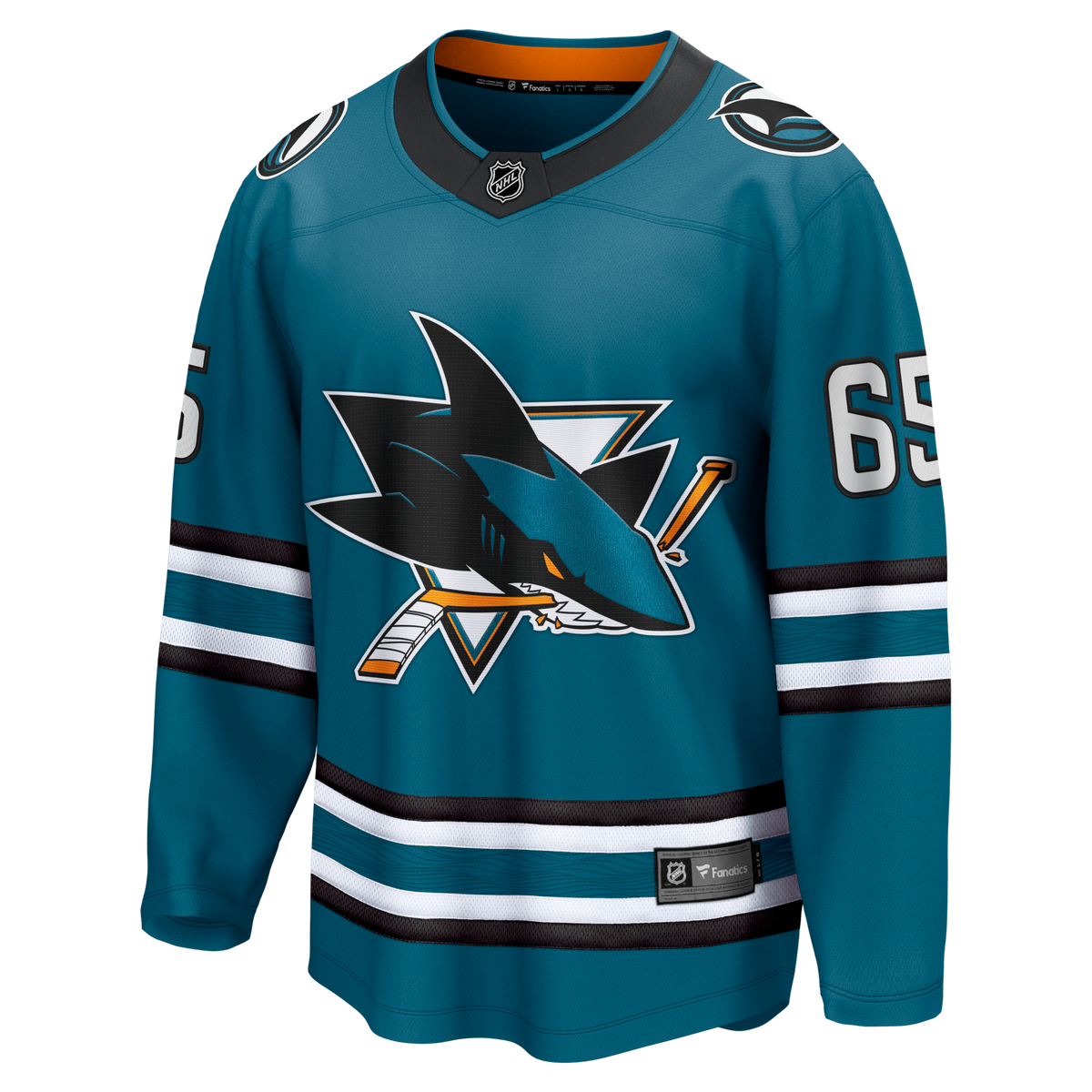 San Jose Sharks Jacob Trouba Teal Home Breakaway Hockey Jersey