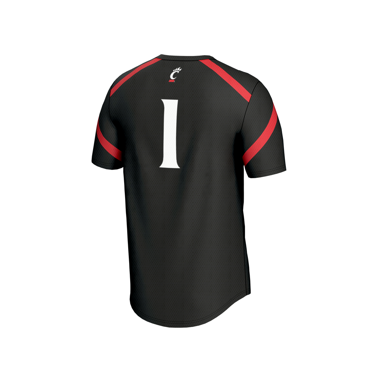 #1 Cincinnati Bearcats Lacrosse Fashion Jersey - Black