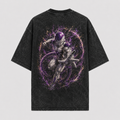 Dragon Ball Anime Graphic Tee - Violet Orbit: Frieza in Full Force, Directional