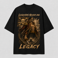One Piece Anime Graphic Tee - Legends Never Die: Sepia Legacy