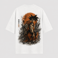 Dragon Ball Anime Graphic Tee - Son Goku: Ink, Sunfall and the Quiet Turn