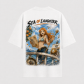 One Piece Anime Graphic Tee - Sea of Laughter: Nami, Charted Horizons