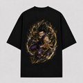 Dragon Ball Anime Graphic Tee - Controlled Chaos: Gohan Unleashed