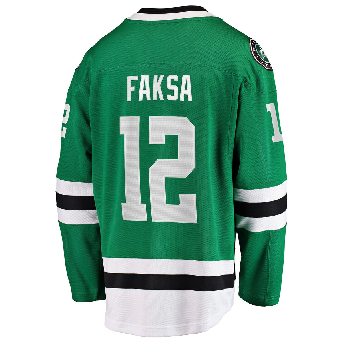 Dallas Stars Radek Faksa Kelly Green Home Breakaway Hockey Jersey