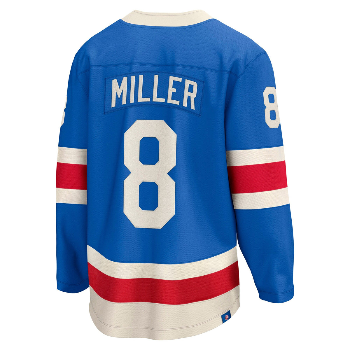 New York Rangers J.T. Miller Blue Centennial Breakaway Hockey Jersey
