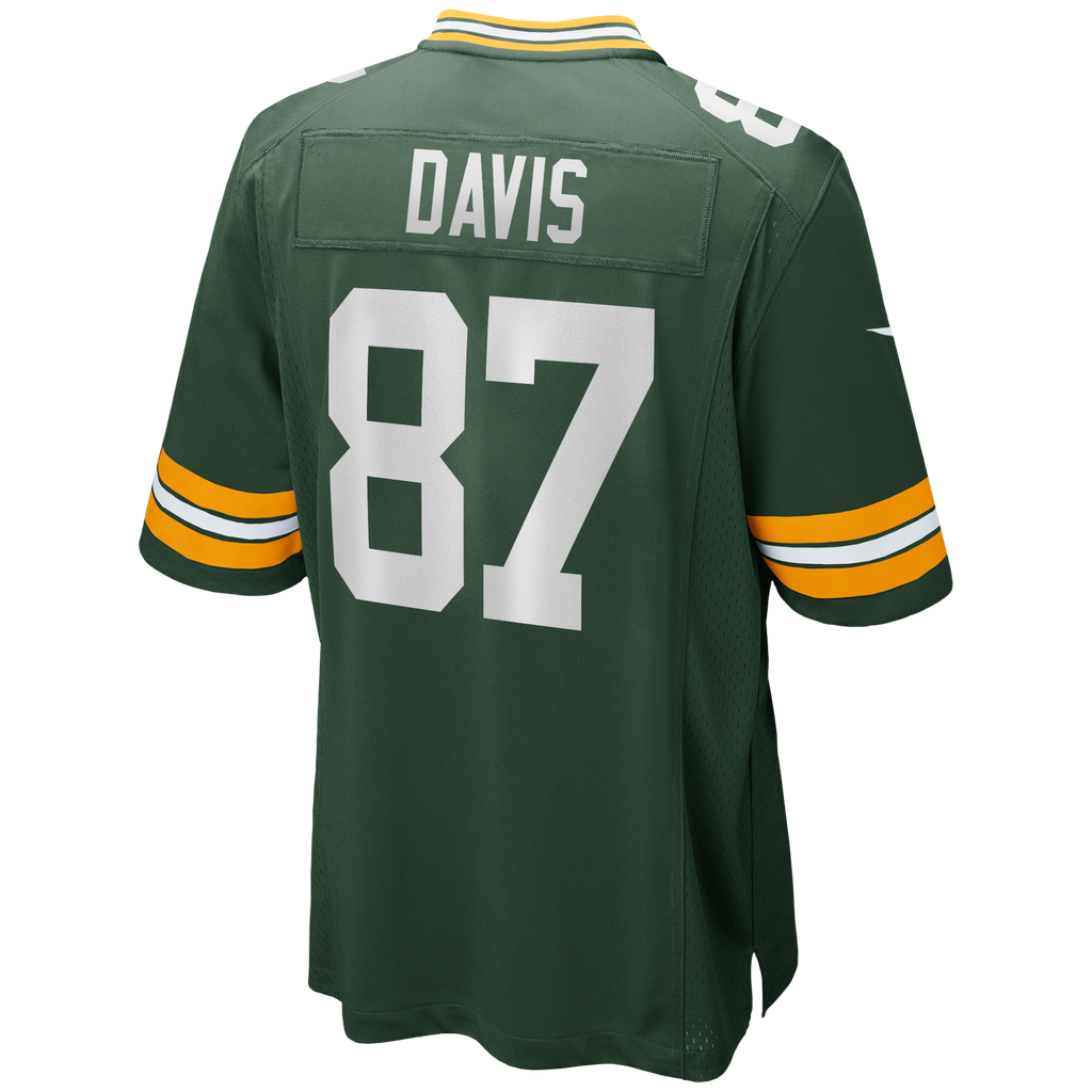 Green Bay Packers Willie Davis Green Game Retired Player Football Jersey