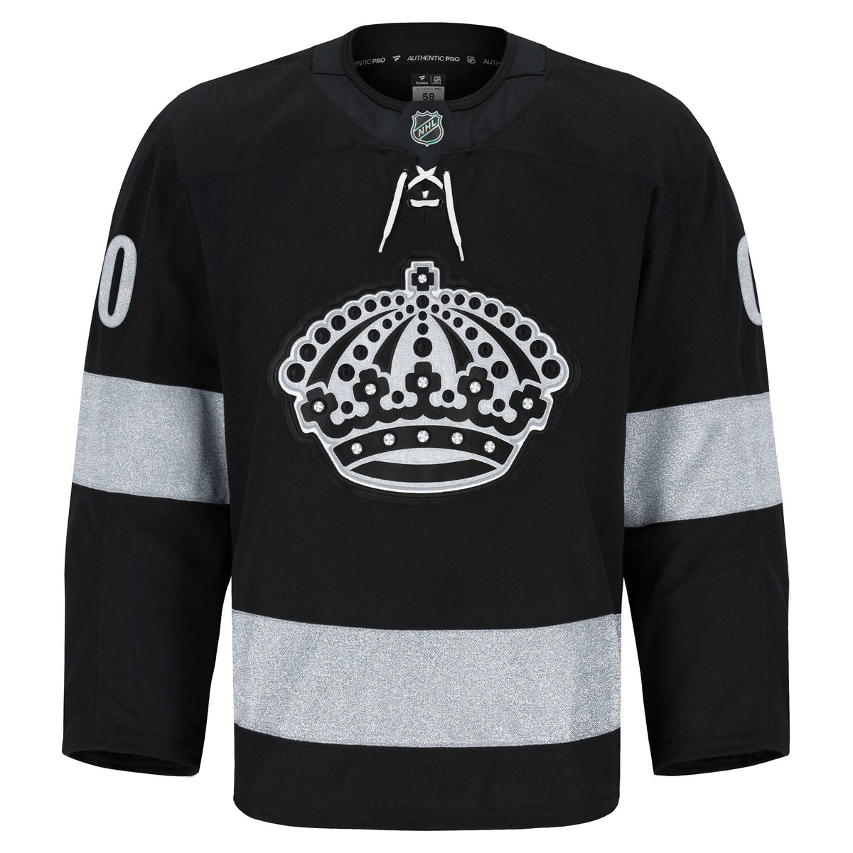 Los Angeles Kings Black Alternate Pro Custom Jersey