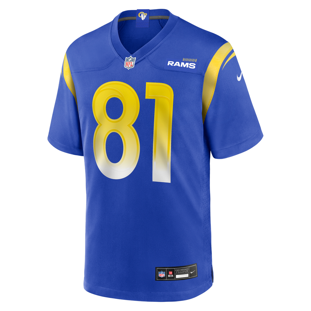 Los Angeles Rams Torry Holt Royal Game Retired Player Football Jersey