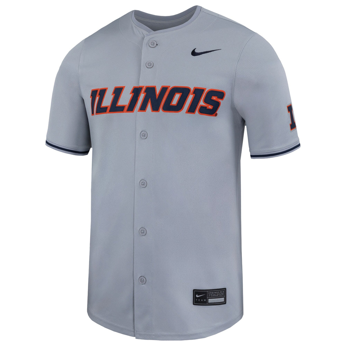 Gray Illinois Fighting Illini Limited Baseball Jersey
