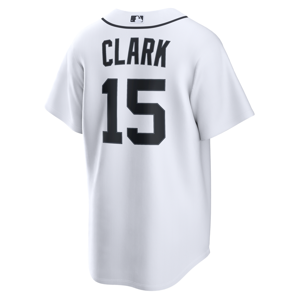 Detroit Tigers Max Clark White Home Replica Baseball Jersey