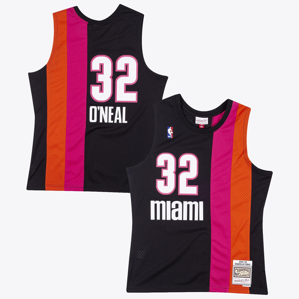 Miami Heat Shaquille O'Neal 2005 Swingman Jersey - Black