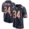 Chicago Bears Walter Payton Navy Game Retired Player Football Jersey