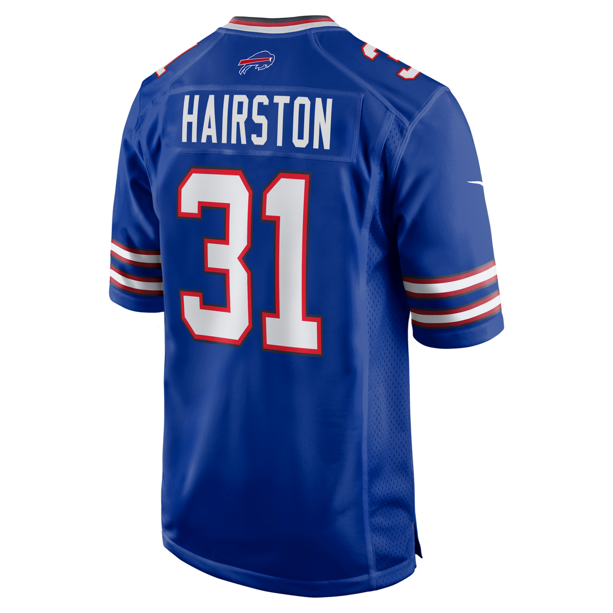 Buffalo Bills Maxwell Hairston Royal Game Player Football Jersey