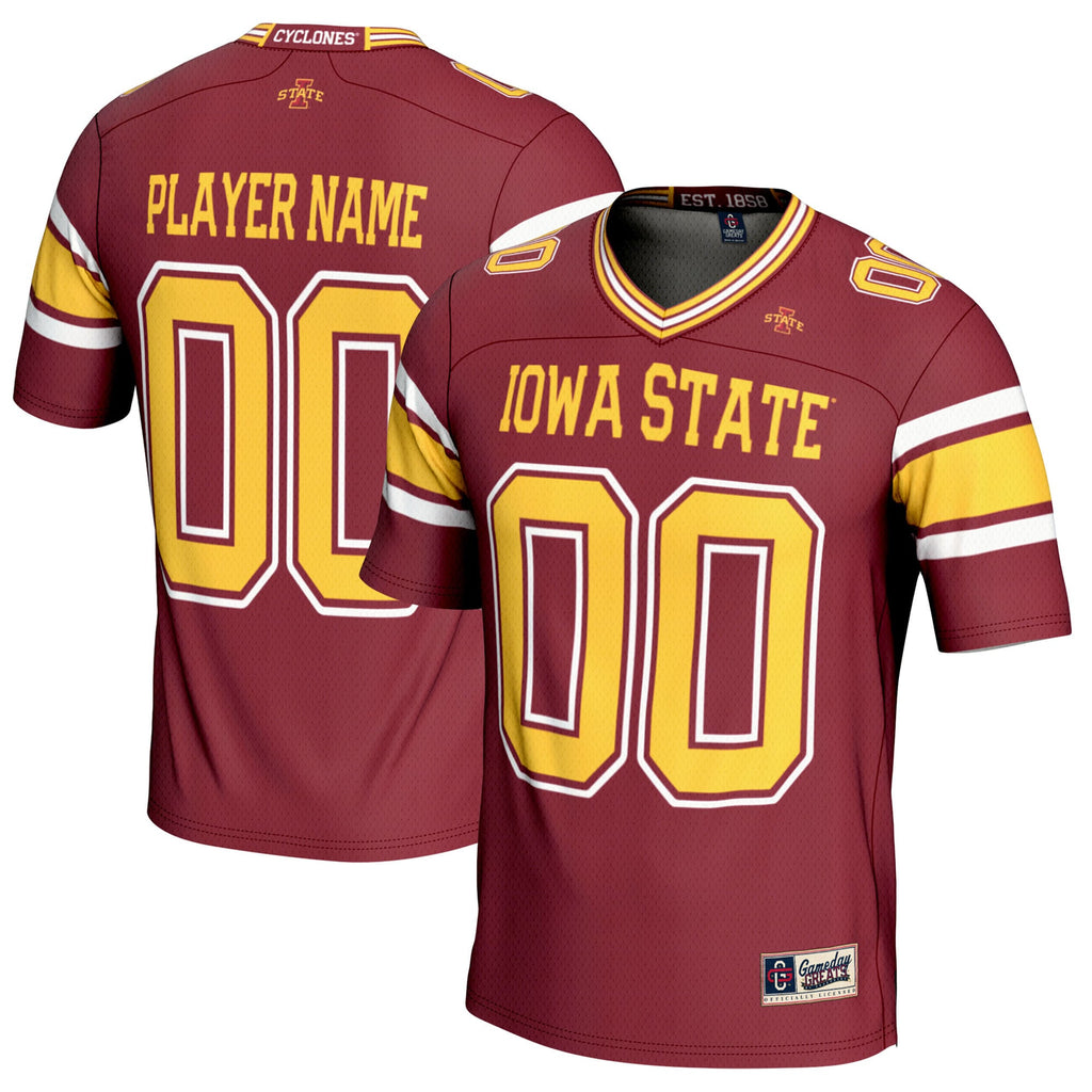 Iowa State Cyclones NIL Pick-A-Player Football Jersey - Cardinal