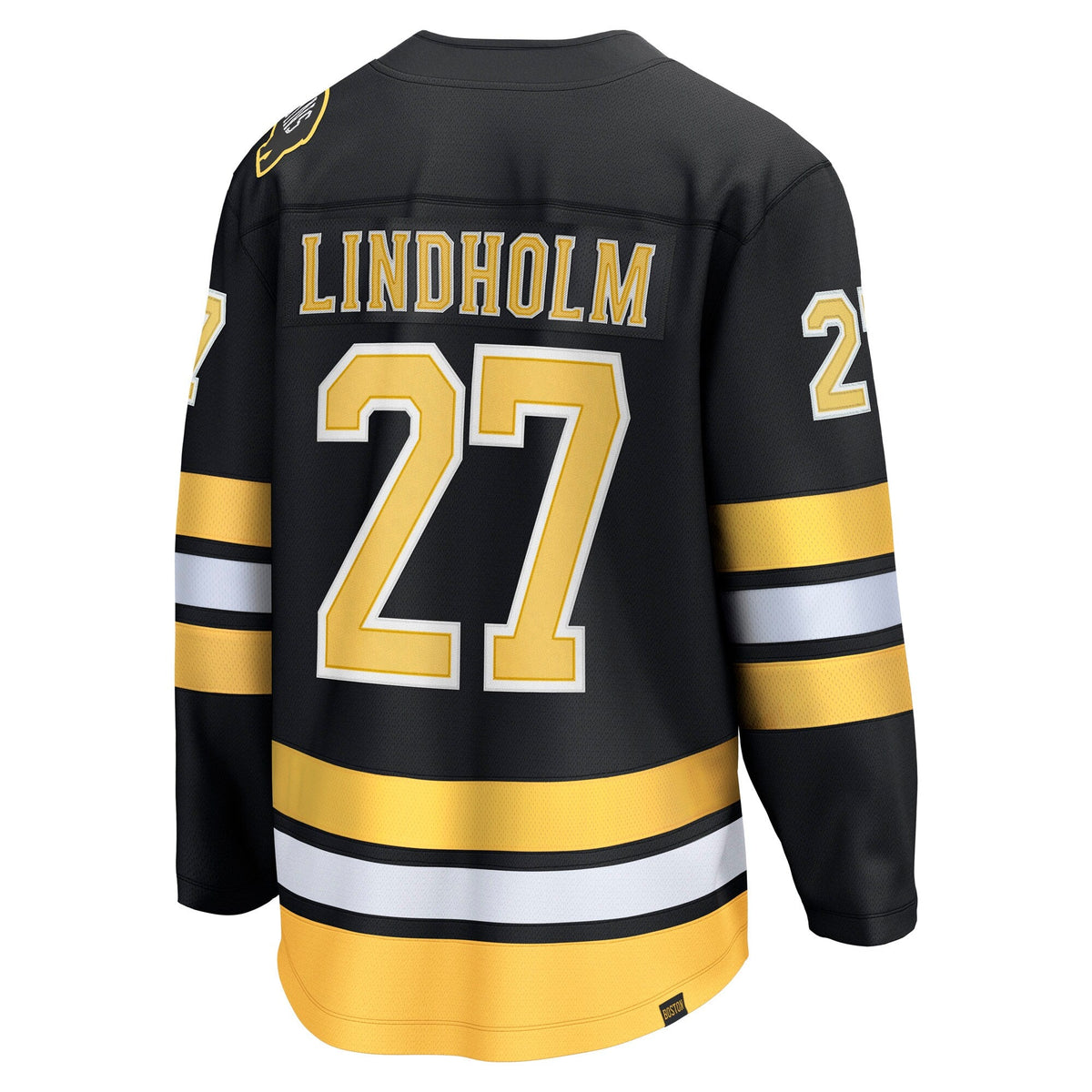Boston Bruins Hampus Lindholm Black Home Breakaway Player Hockey Jersey