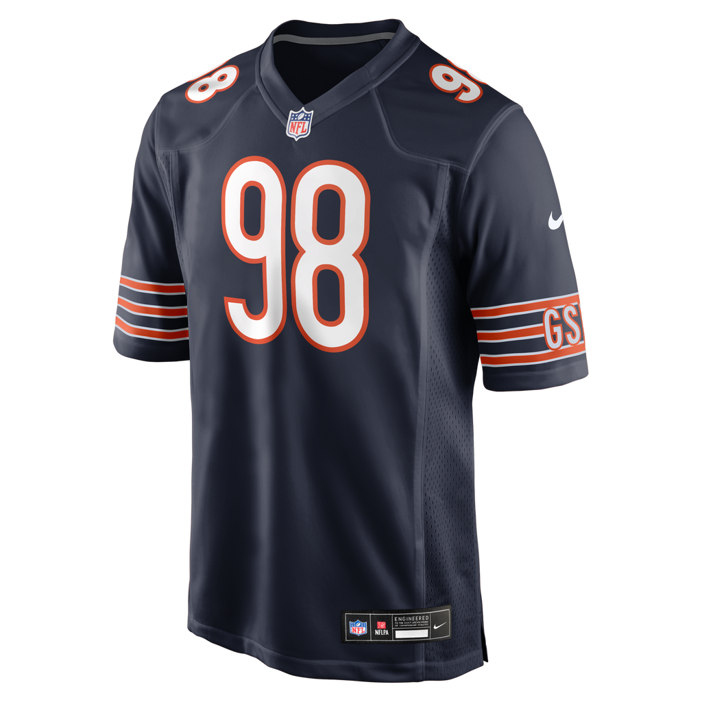 Chicago Bears Montez Sweat Navy Game Football Jersey