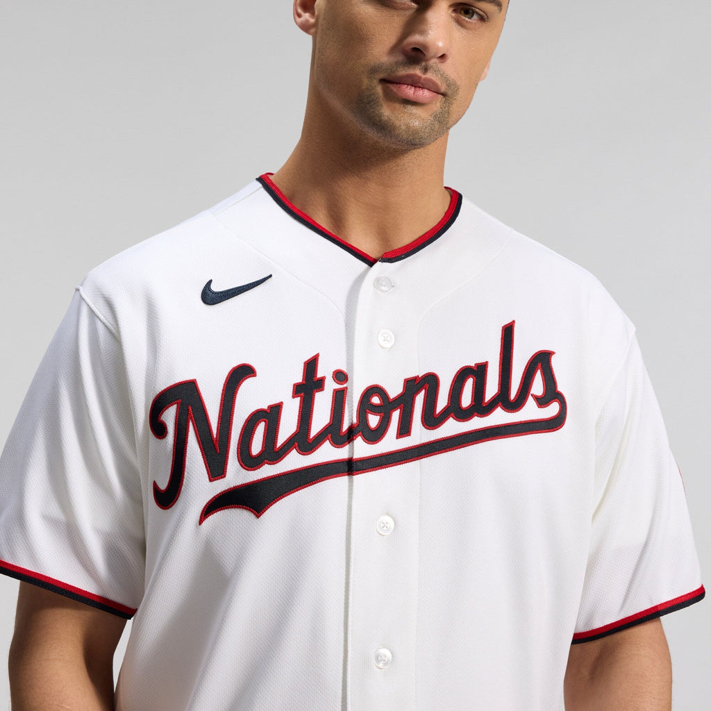 Washington Nationals White Home Baseball Jersey