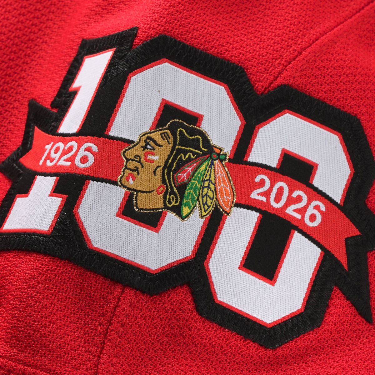 Chicago Blackhawks Red Centennial Premium Custom Jersey