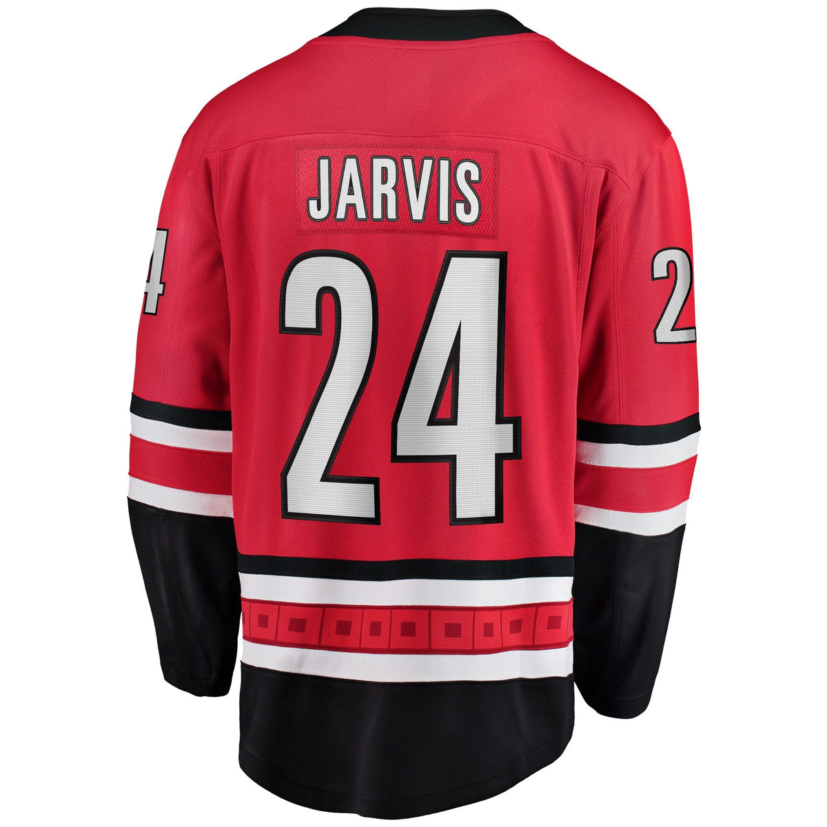 Carolina Hurricanes Seth Jarvis Red Alternate Breakaway Player Hockey Jersey