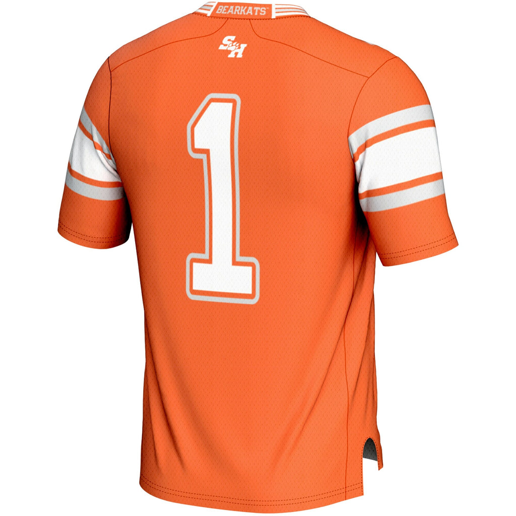 #1 Sam Houston State Bearkats Endzone Football Jersey - Orange