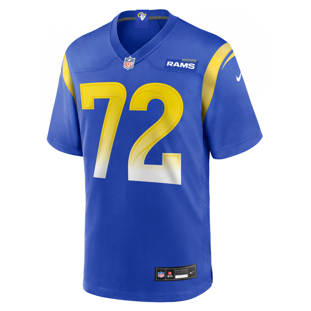 Los Angeles Rams D.J. Humphries Royal Team Game Football Jersey