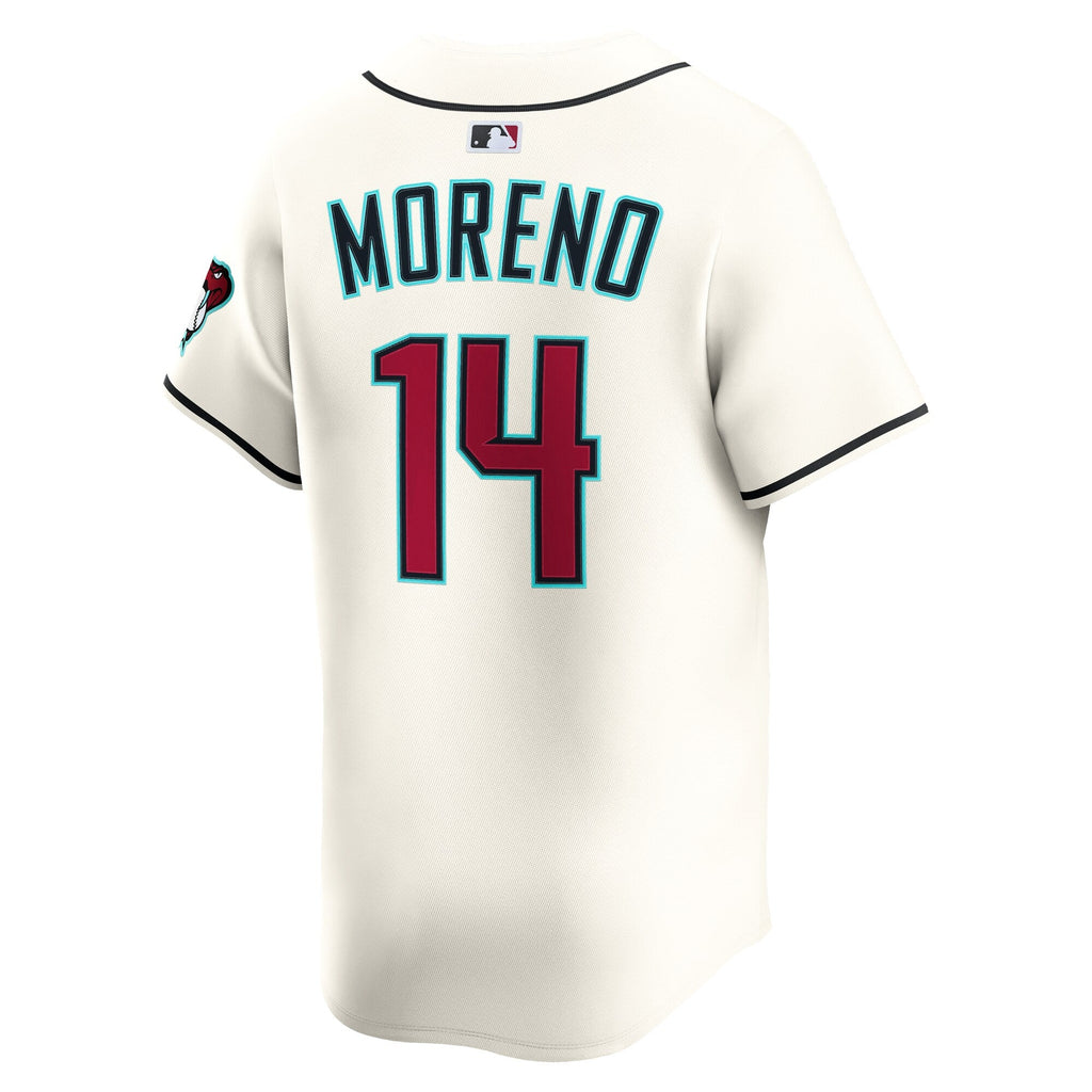 Arizona Diamondbacks Gabriel Moreno Cream Home Limited Player Baseball Jersey