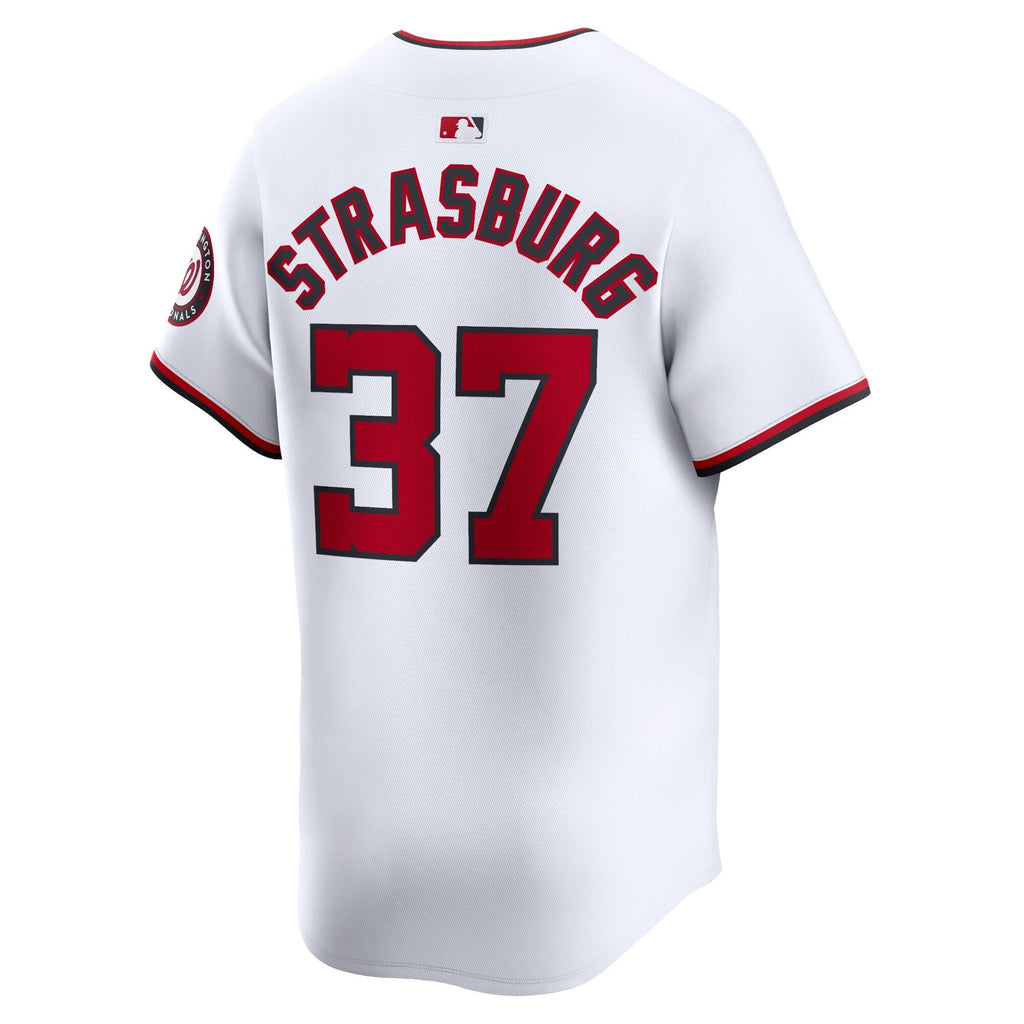 Washington Nationals Stephen Strasburg White Home Limited Player Baseball Jersey