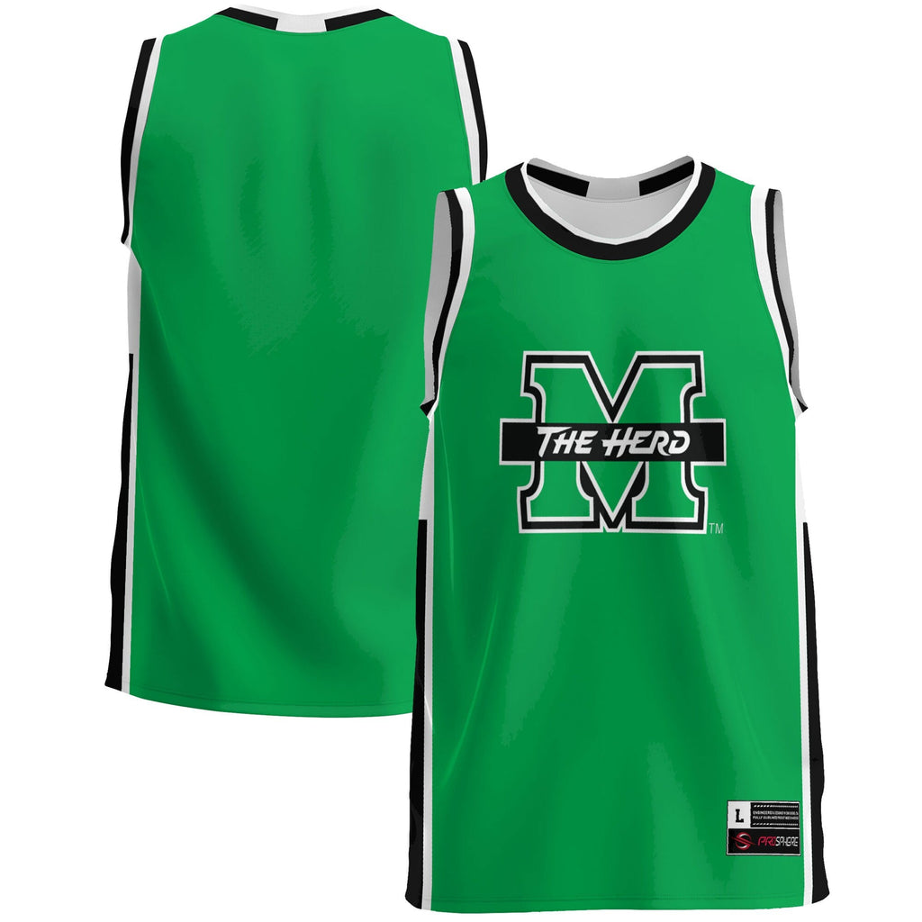 Marshall Thundering Herd Lightweight Basketball Jersey - Green