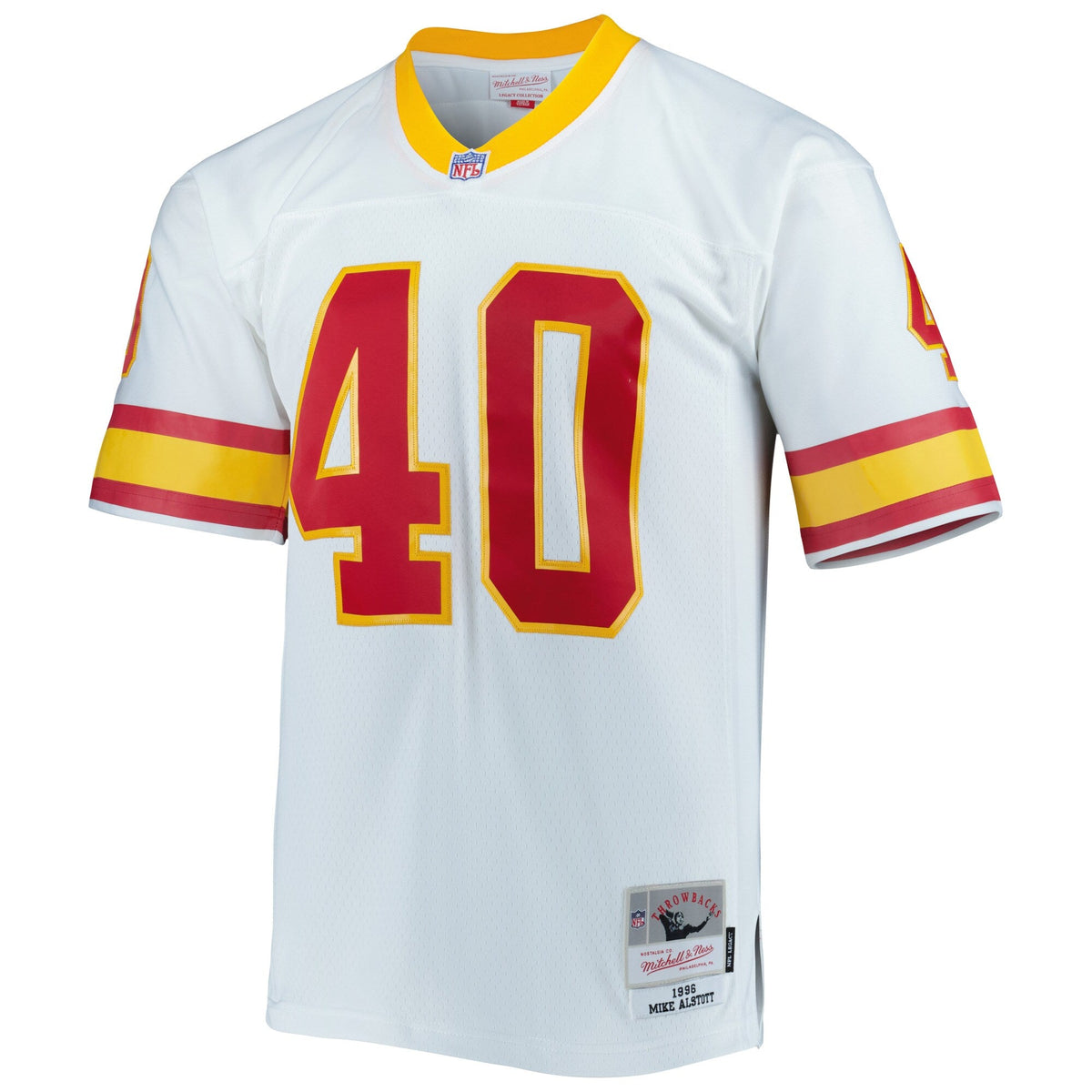 Tampa Bay Buccaneers Mike Alstott White Legacy Replica Football Jersey