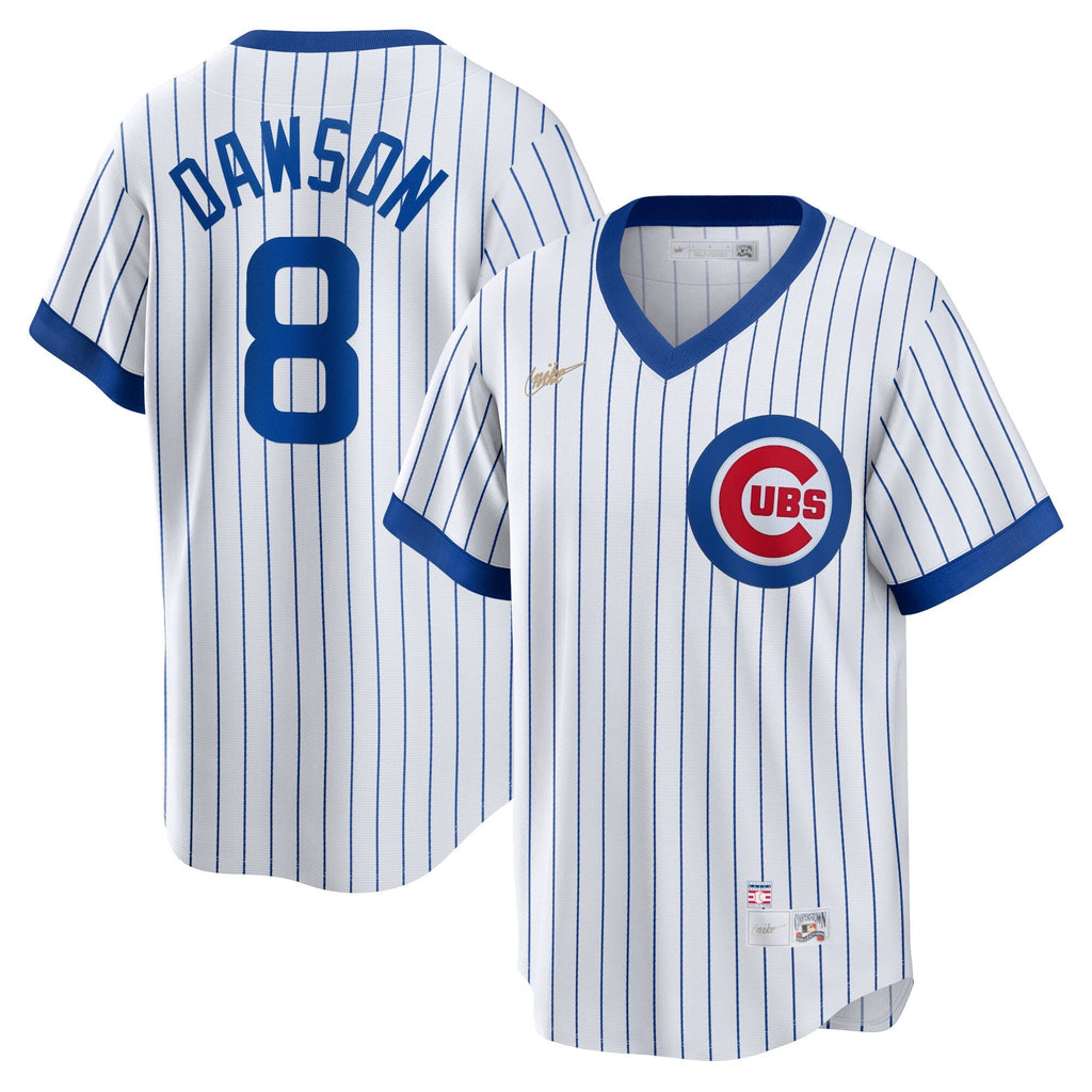 Chicago Cubs Andre Dawson White Home Cooperstown Collection Player Baseball Jersey