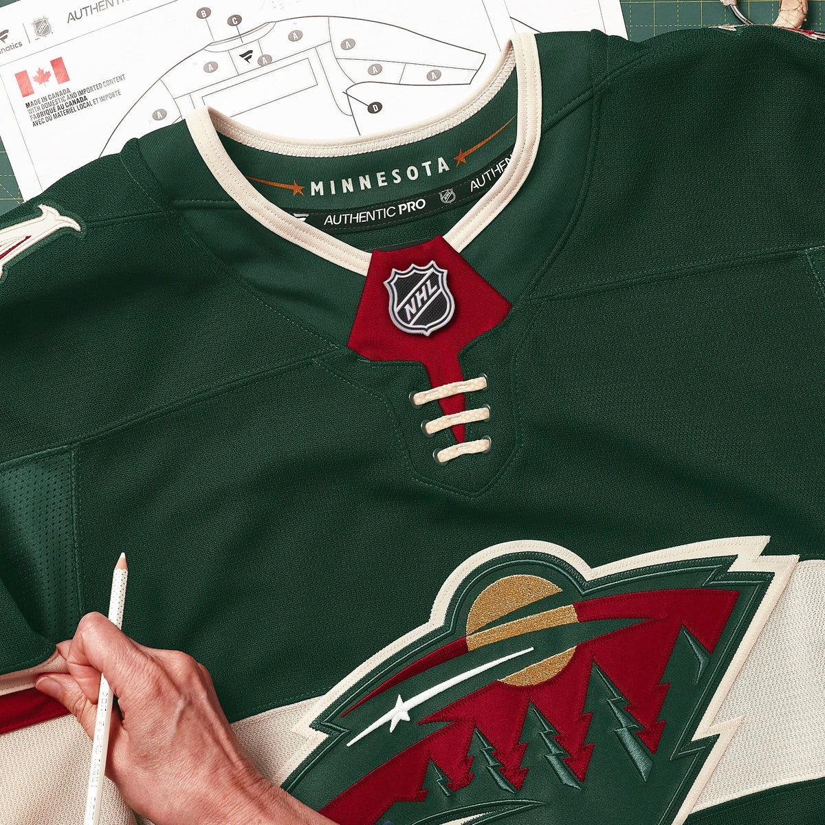 Minnesota Wild Green Home Pro Custom Jersey