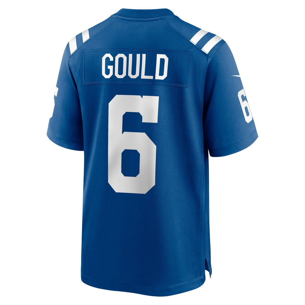 Indianapolis Colts Anthony Gould Royal Game Football Jersey