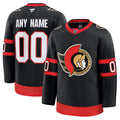 Ottawa Senators Black Home Premium Custom Jersey
