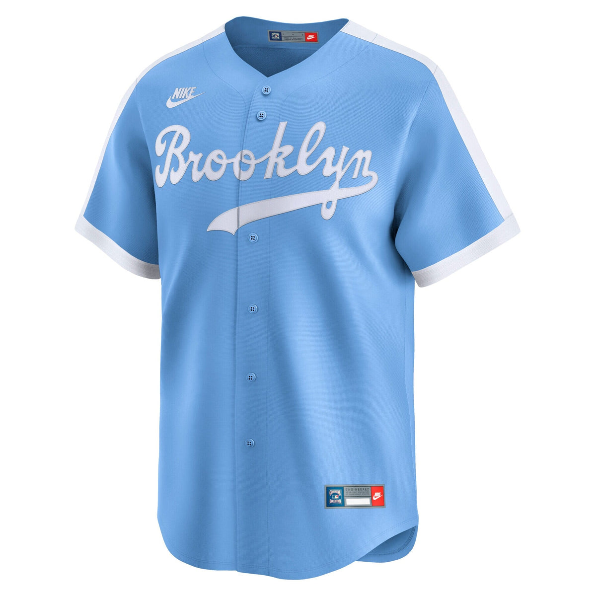 Brooklyn Dodgers Jackie Robinson Light Blue Cooperstown Collection Limited Baseball Jersey