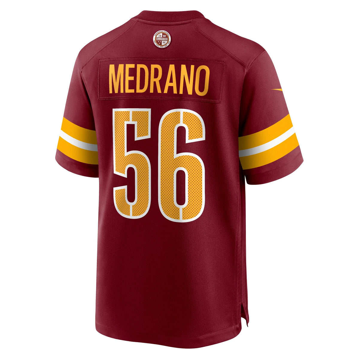 Washington Commanders Kain Medrano Burgundy Team Game Football Jersey