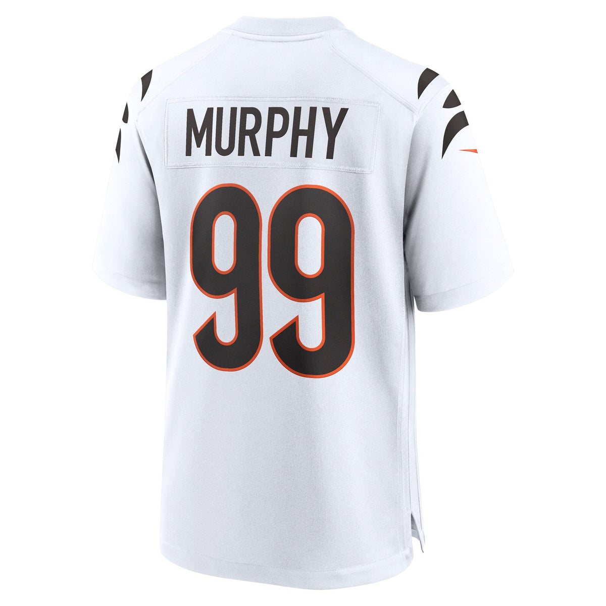 Cincinnati Bengals Myles Murphy White Team Game Football Jersey