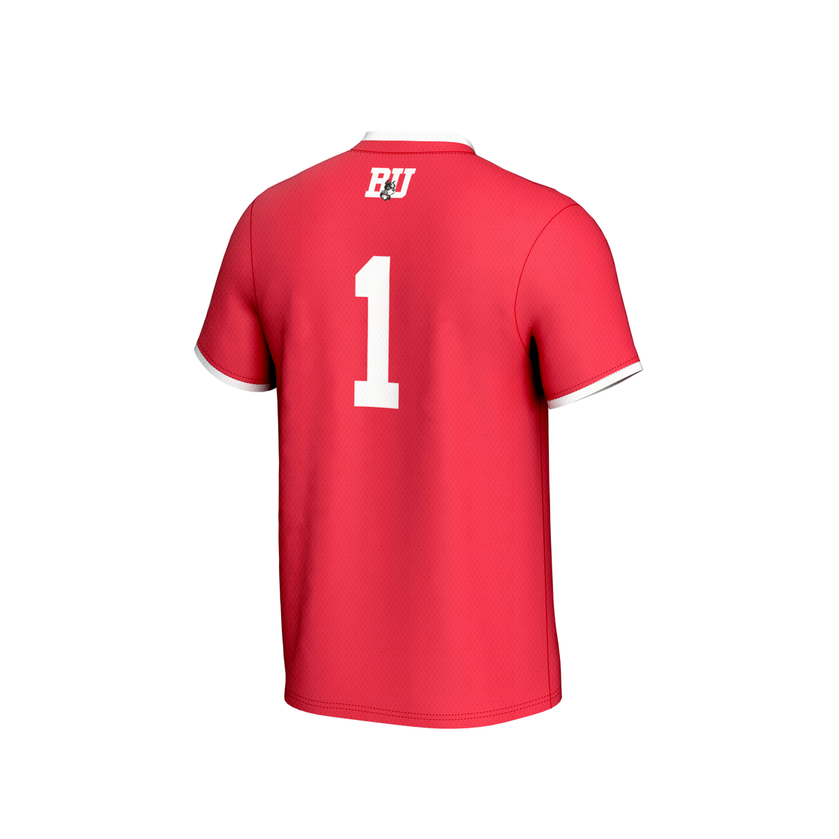 Boston University Lightweight Collegiate Softball Fashion Jersey - Scarlet
