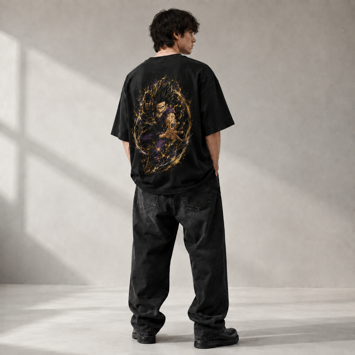 Dragon Ball Anime Graphic Tee - Controlled Chaos: Gohan Unleashed
