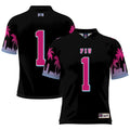 #1 FIU Panthers Miami Vice Football Jersey - Black