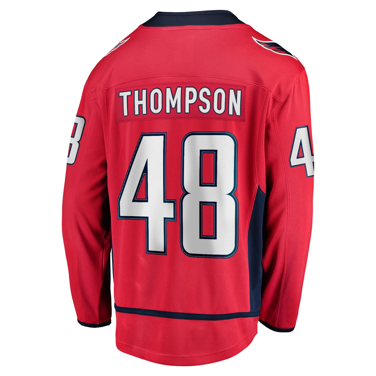 Washington Capitals Logan Thompson Red Home Premier Breakaway Player Hockey Jersey